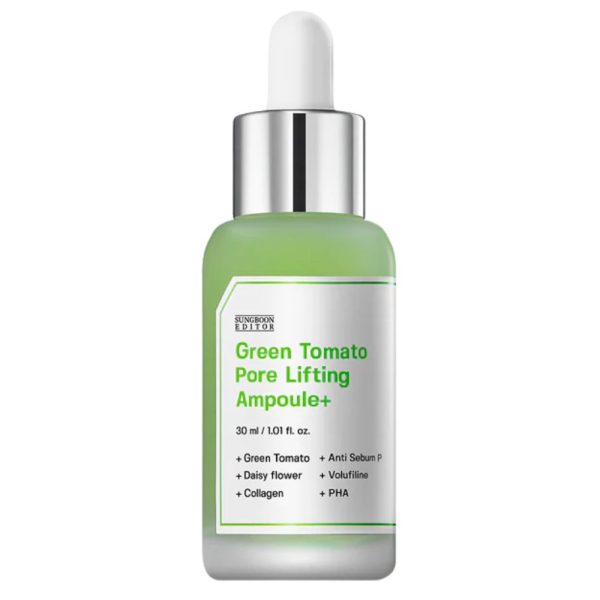 SUNGBOON EDITOR Green Tomato NMN Pore Lifting Ampoule (40ml)