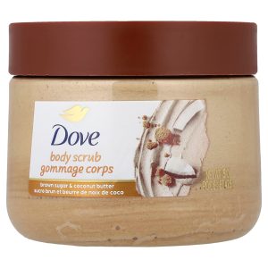 Dove, Brown Sugar & Coconut Butter Body Scrub, Scrub exfoliant hidratant, 425 g
