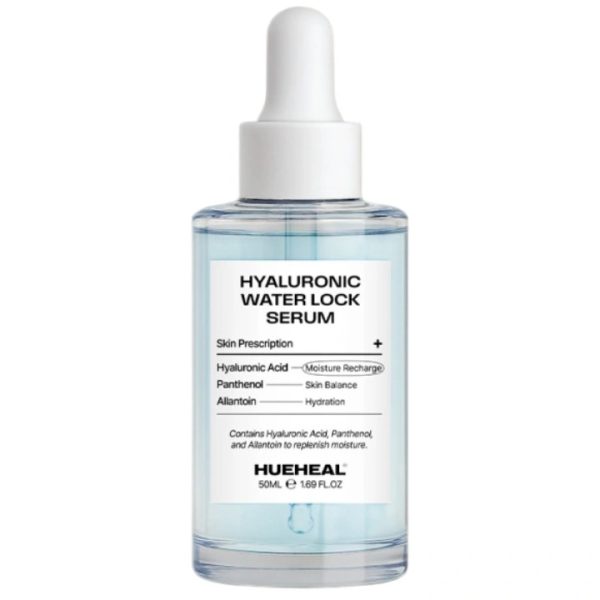 HUEHEAL, Hyaluronic Water Lock Serum, Serum hidratant intens pentru bariera pielii, 50 ml