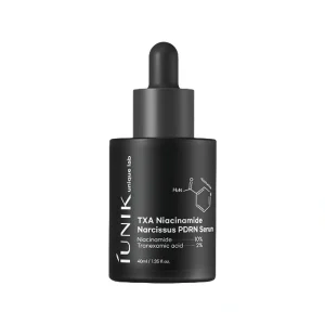 IUNIK, TXA Niacinamide Narcissus PDRN Serum, Serum iluminator revitalizant, 40 ml