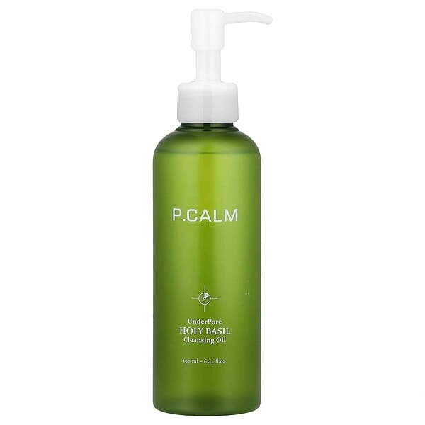 P.Calm, UnderPore Holy Basil Cleansing Oil, Ulei demachiant pentru pori, 190 ml