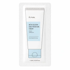 Mostra iUNIK Beta-Glucan Daily Moisture Cream, Cremă hidratantă cu Beta-Glucan, 1.5 ml