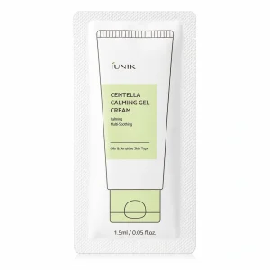 SAMPLE iUNIK Centella Calming Gel Cream, Cremă-gel calmantă cu Centella Asiatica, 1.5 ml
