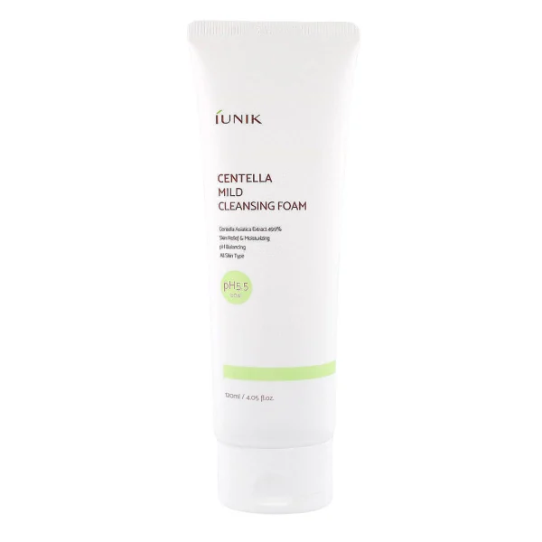 iUNIK Centella Mild Cleansing Foam, 120 ml