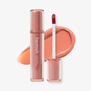Heimish Ever Glow Gloss Lip Tint 01 Humming Petal, Tinta lucioasă pentru buze, Nuanța 01 Humming Petal