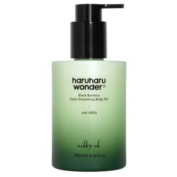 haruharu wonder Black Bamboo Daily Smoothing Body Oil, 200 ml
