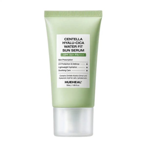 HUEHEAL Centella Hyalu-Cica Water-Fit Sun Serum SPF50+ PA++++, 50 ml