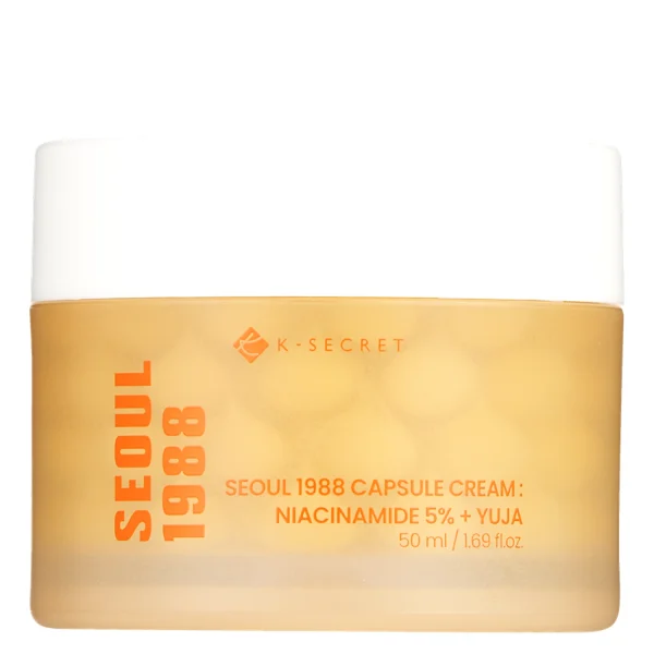 K-SECRET SEOUL 1988 Capsule Cream : Niacinamide 5% + Yuja 50ml